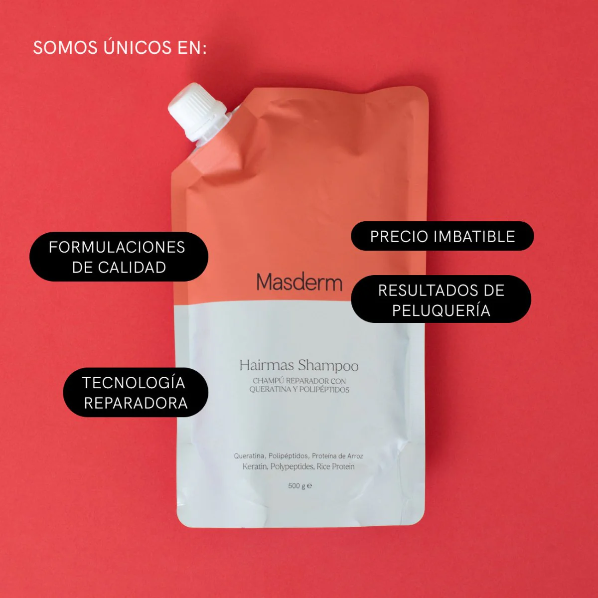 Hairmas Shampoo 500g - Image 3